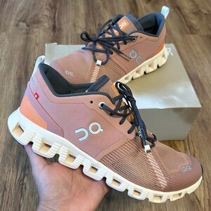 ON CLOUD X SHIFT cork / fawn running athletic training lace up shoes sneakers
